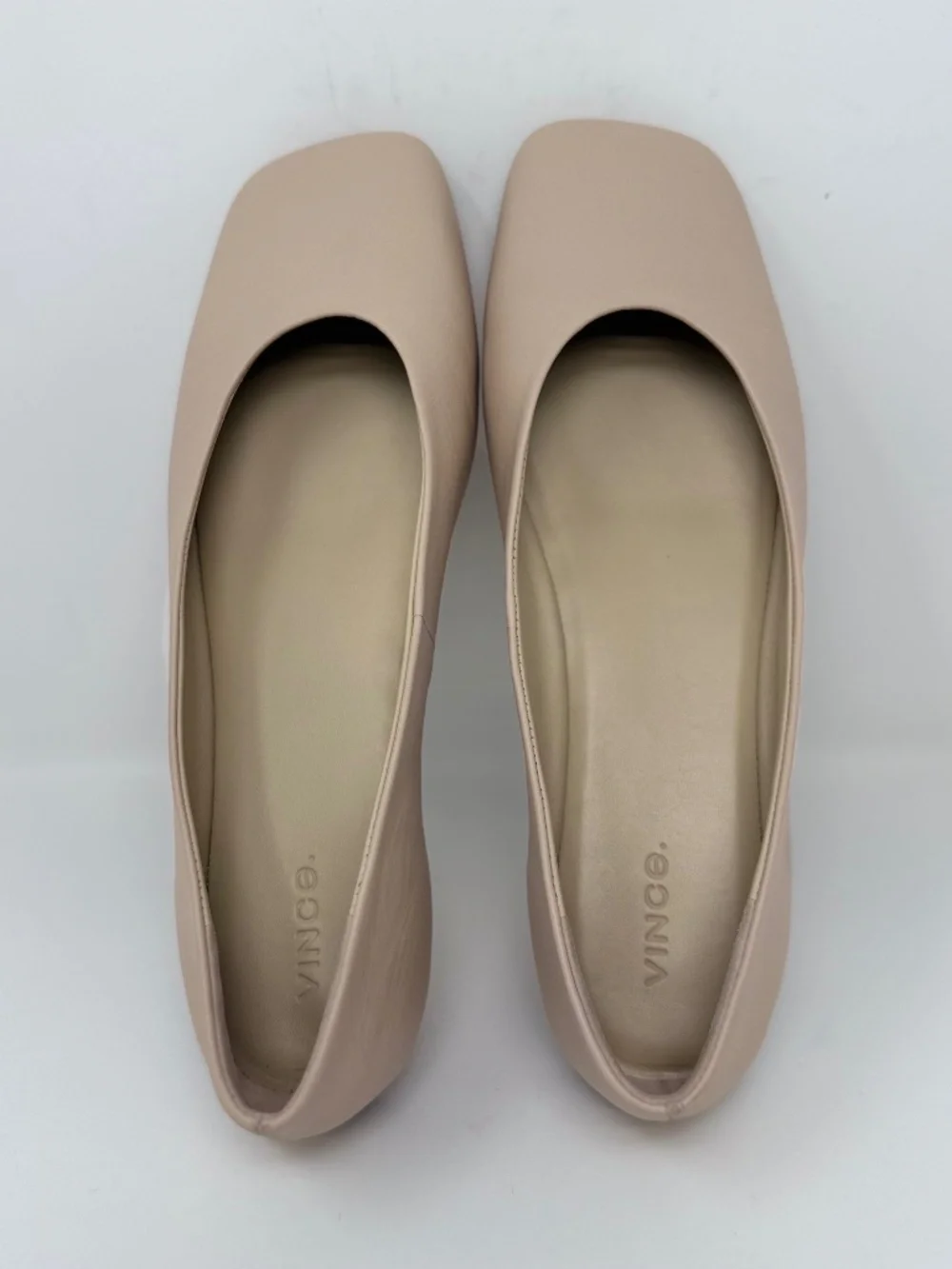 New Vince Leah Ballet Flat Birchsand In Sz 9.5